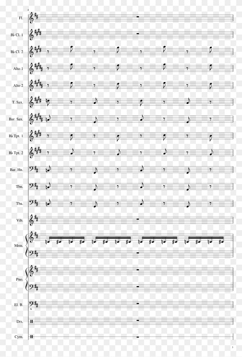 970x1469 Thumbnail Feliz Navidad Thumbnail Feliz Navidad Orchestra Sheet Music, Gray, World Of Warcraft HD PNG Download