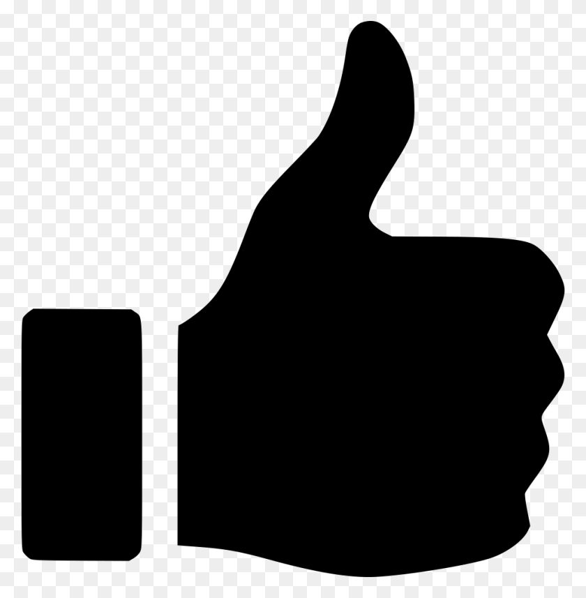 958x980 Thumbs Up Comments Pro And Con Icon, Stencil, Person HD PNG Download