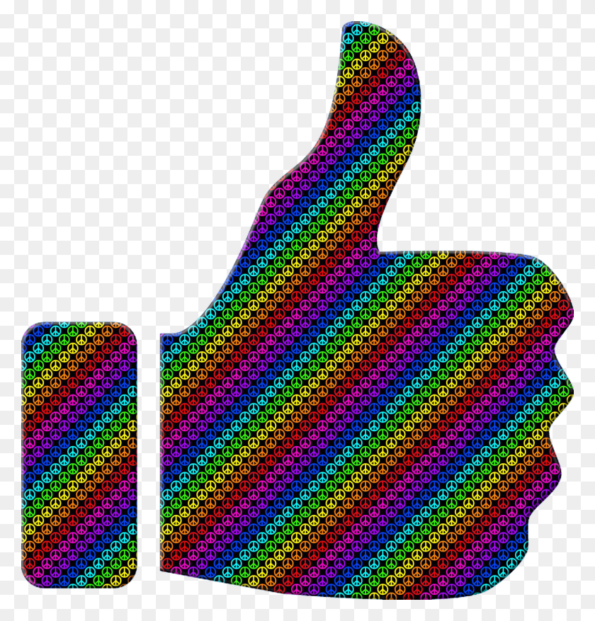 1222x1280 Thumbs Up Hand Sign Gesture Image Thumb, Light, Graphics HD PNG Download