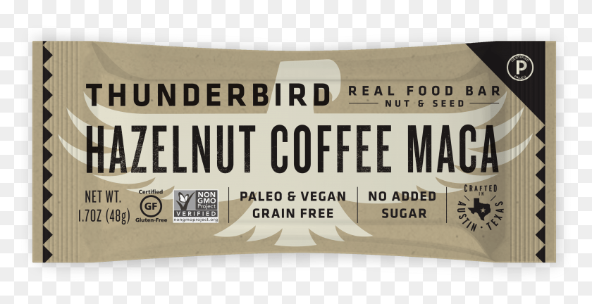 3426x1635 Thunderbird Gluten Free Non Gmo Vegan Hazelnut Coffee, Text, Cushion, Pillow HD PNG Download