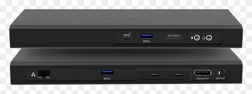 1796x583 Thunderbolt 3 Dock Electronics, Cd Player, Dvd, Disk HD PNG Download