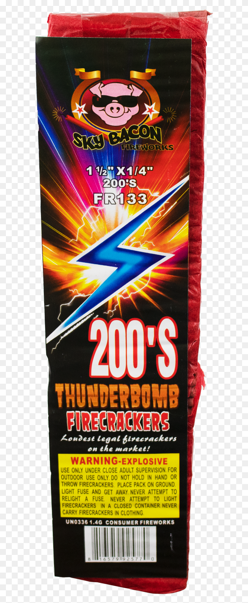 604x1983 Thunderbomb Firecrackers 200s Multimedia Software, Poster, Advertisement, Flyer HD PNG Download