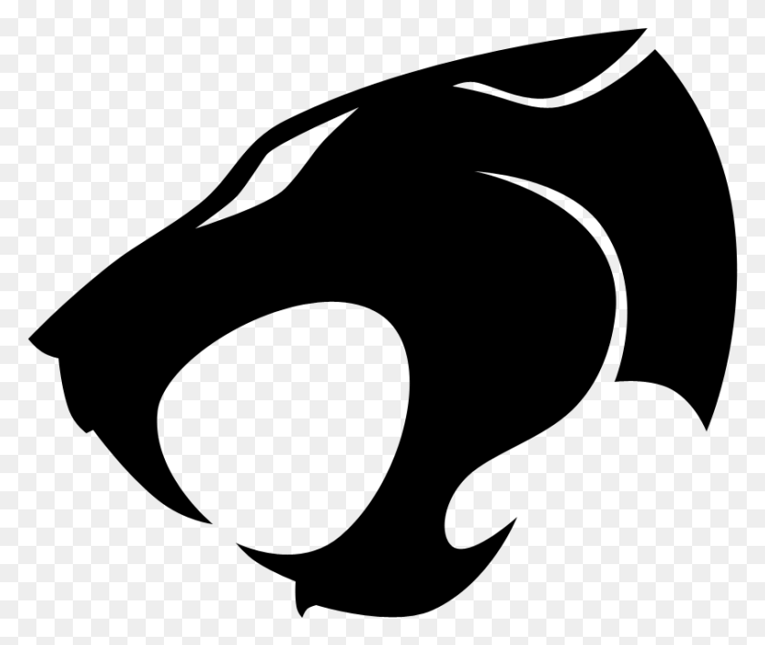 842x701 Логотип Громовых Котов Логотип Громовых Котов, Серый, Мир Варкрафта Png Скачать