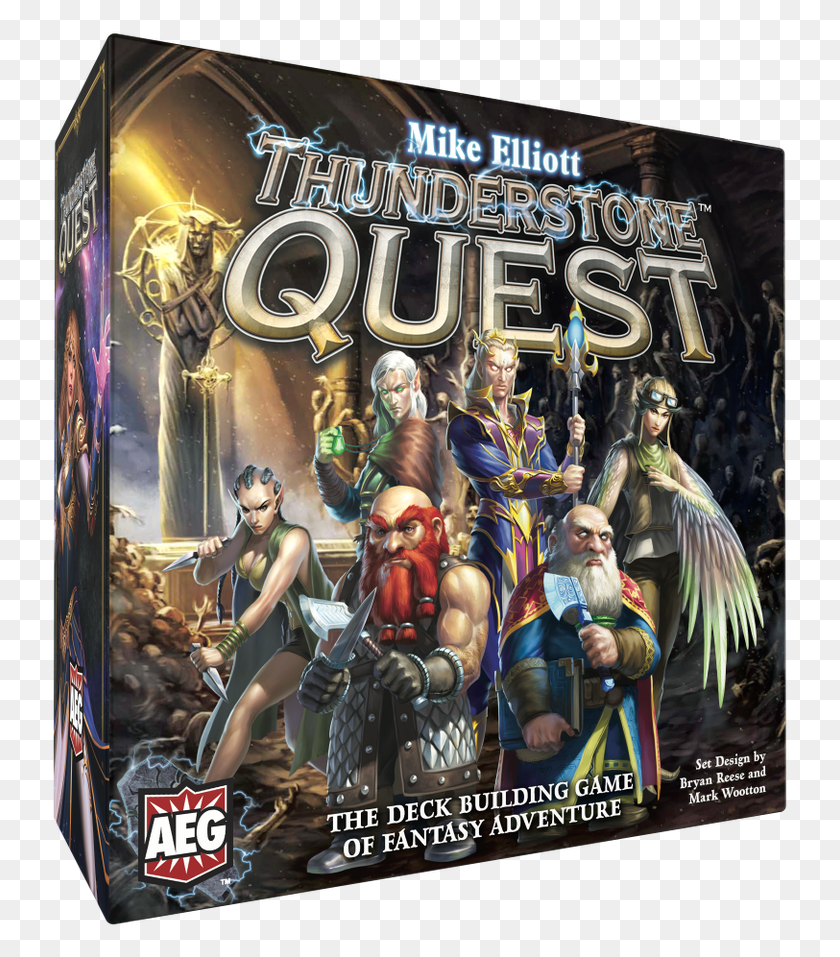 739x897 Thunderstone Quest Base Game Alderac Entertainment Group, Poster, Advertisement, Person HD PNG Download