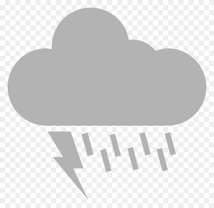 1280x1246 Thunderstorm Thunder Cloud Rain Image Nubes Con Trueno Animadas, Balloon, Ball HD PNG Download