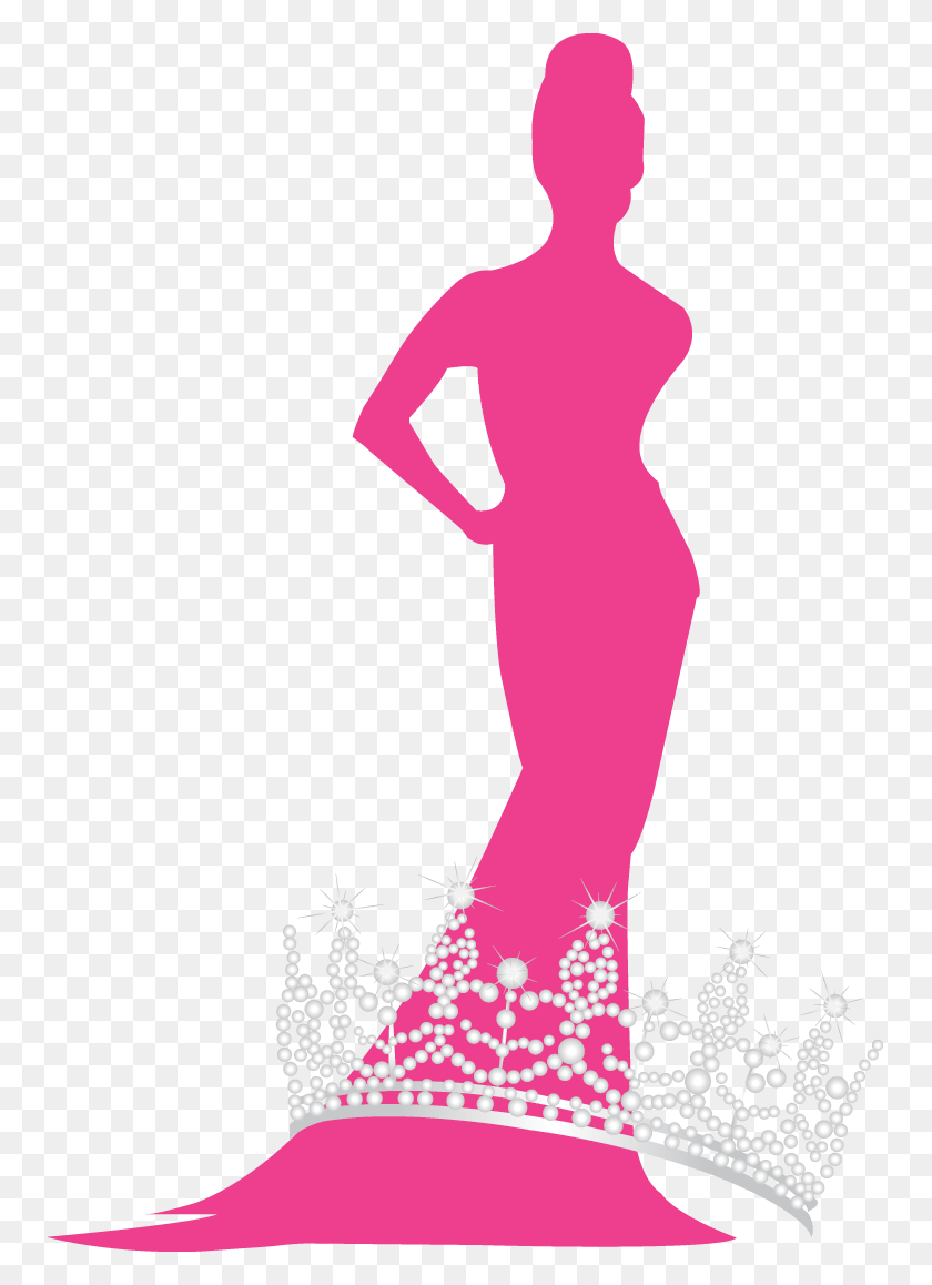753x1098 Thursday Beauty Queen Cliparts, Dress, Clothing, Apparel HD PNG Download
