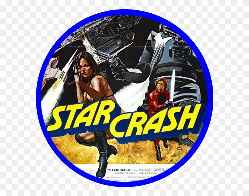 600x600 Thursday July 26 Star Crash Movie, Person, Human, Poster HD PNG Download