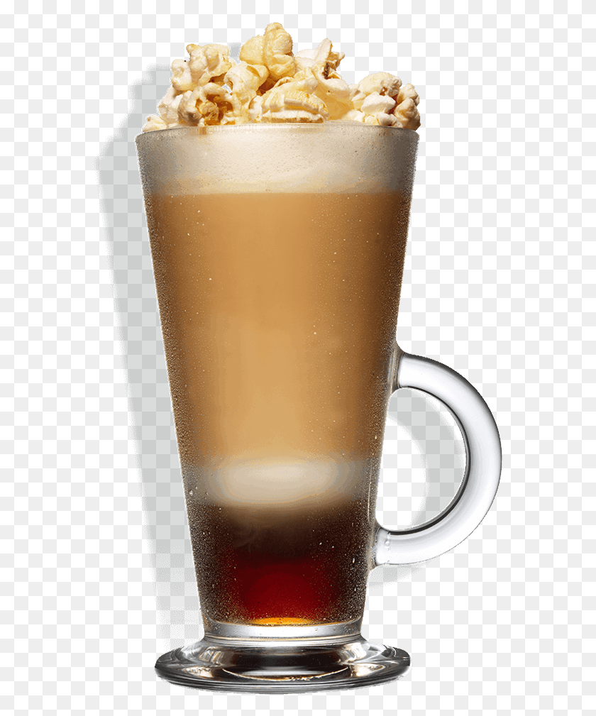 577x949 Tia Iced Popcorn Frapp Tia Maria Coffee Glass, Beer Glass, Beer, Alcohol HD PNG Download