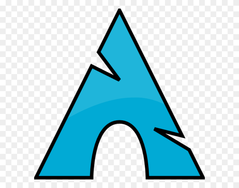 600x600 Tiamat Veldrin Arch Linux, Triangle, Symbol, Recycling Symbol HD PNG Download