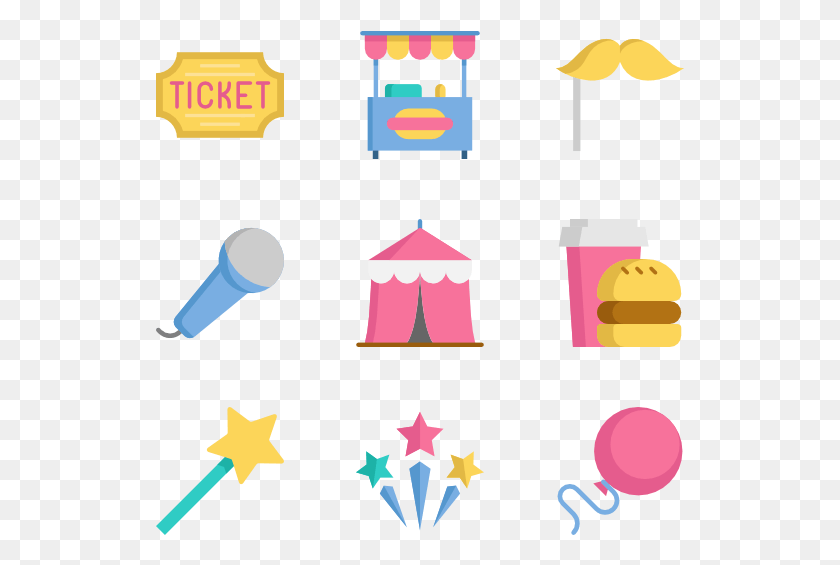 529x505 Ticket Circo, Circus, Leisure Activities, Symbol HD PNG Download