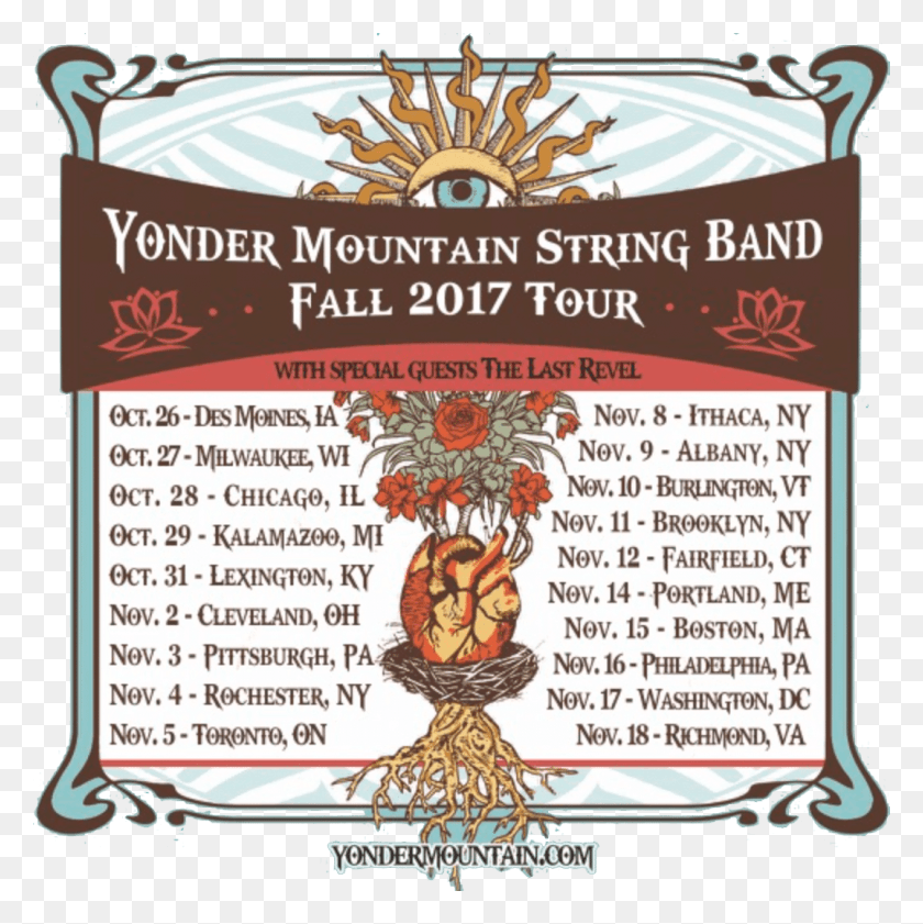 1076x1078 Tickets For Yonder Mountain String Band39s Upcoming Deko Hochzeit, Advertisement, Poster, Flyer HD PNG Download