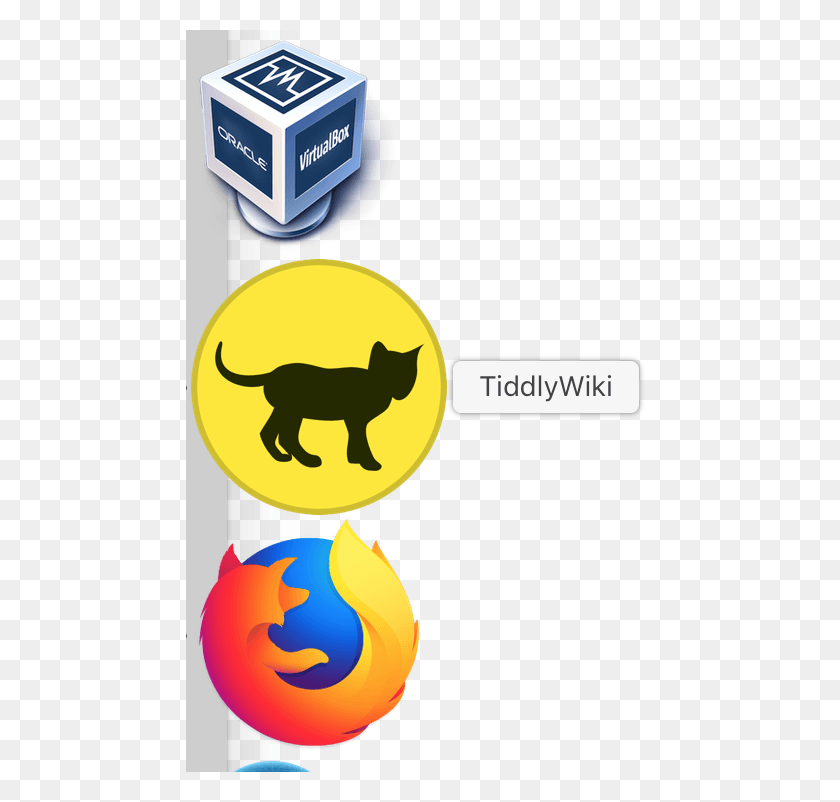 467x742 Значок Tiddlydesktop Квантовый Значок Firefox, Символ, Животное, Текст Png Скачать