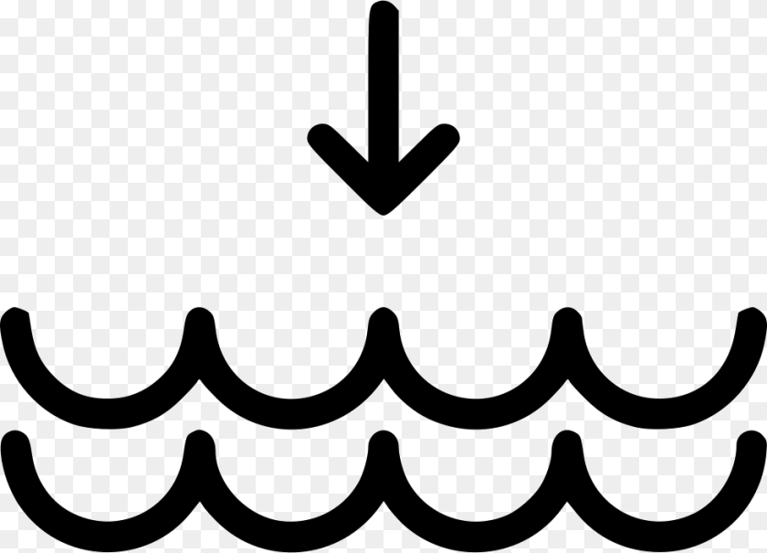 Tide Down Arrow Water, Face, Head, Person, Smoke Pipe PNG