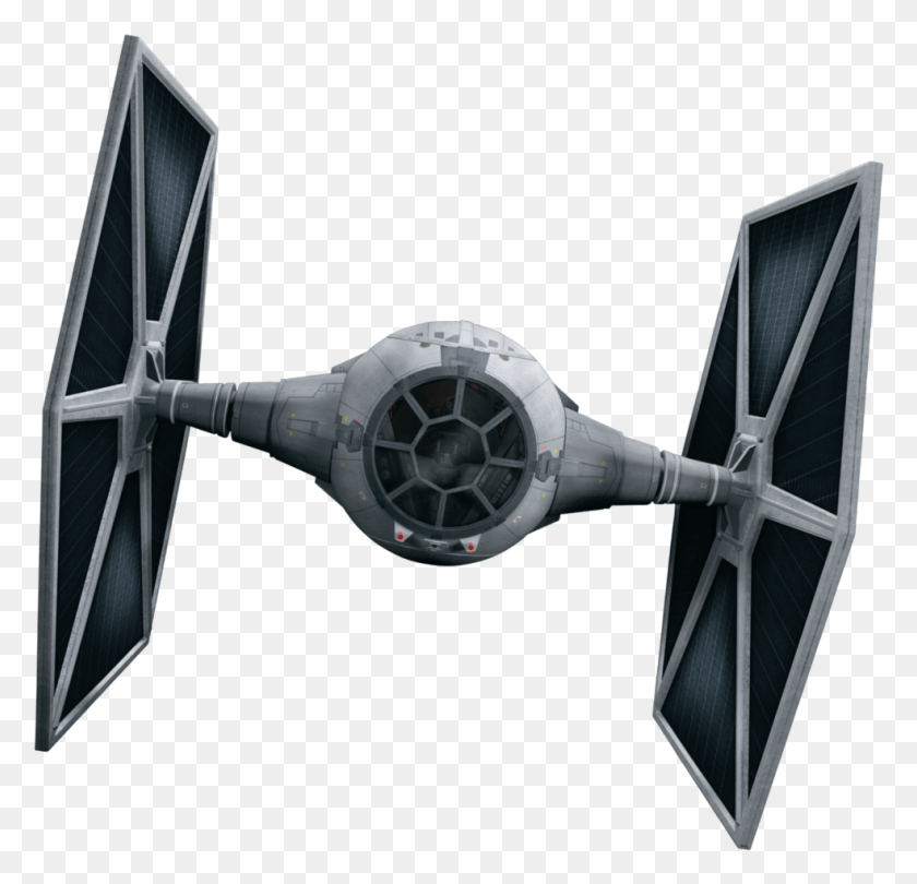 983x946 Tie Fighter Star Wars Photo Tie Fighter Transparent, Machine, Bicycle, Vehicle HD PNG Download