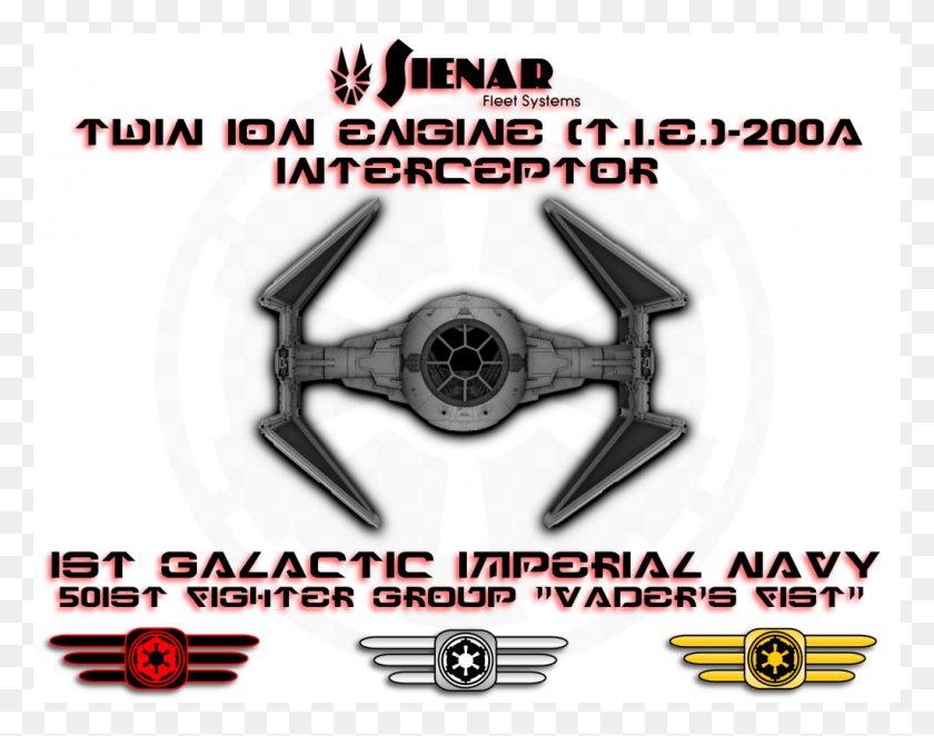 1024x791 Tie Interceptor Changing The Craft From The Side View Emblem, Gun, Weapon, Weaponry HD PNG Download