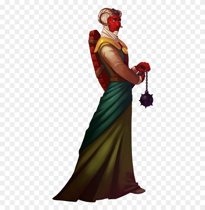416x800 Tiefling Cleric Ilmater Dampd, Clothing, Apparel, Dress HD PNG Download