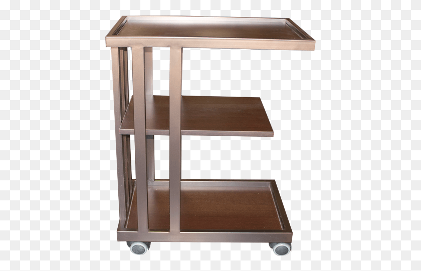 421x481 Tier Wooden Spa Shelf Rolling Cart Coffee Shelf, Furniture, Tabletop, Table Descargar Hd Png