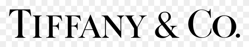 2191x283 Логотип Tiffany Co Прозрачный Svg Вектор Халява Tiffany Amp Co, Серый, Мир Варкрафта Png Скачать