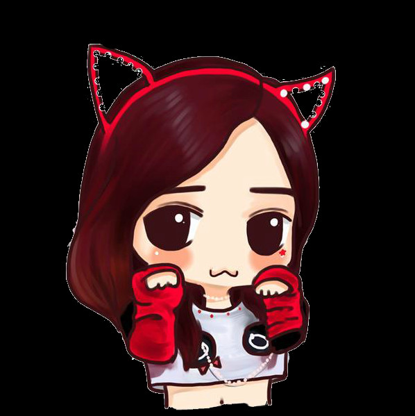 598x599 Tiffany Snsd Chibi, Label, Text, Person HD PNG Download