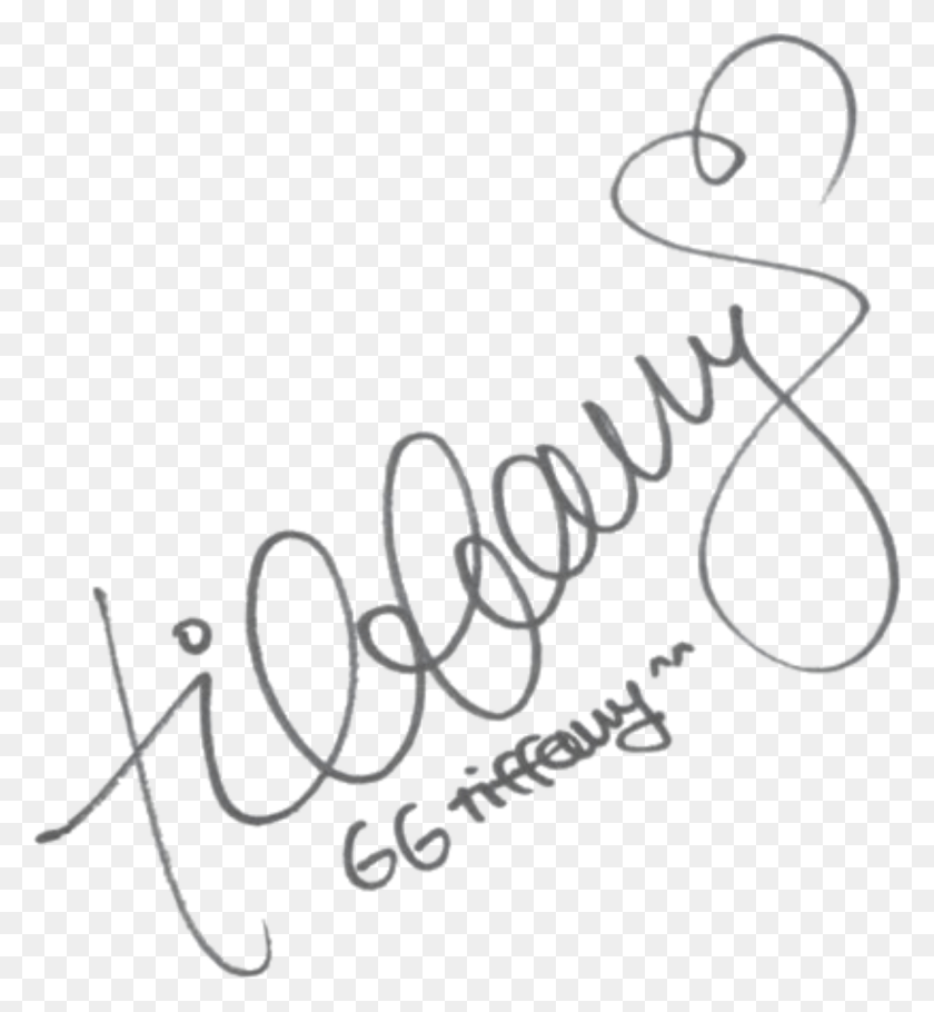 1200x1309 Tiffany Snsd Signature, Text, Calligraphy, Handwriting HD PNG Download