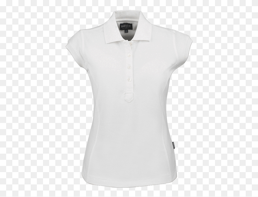 419x581 Tiffin Ladies Pique Polo Polo Shirt, Clothing, Apparel, Shirt HD PNG Download