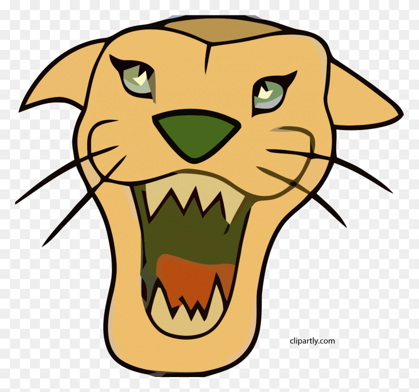 1309x1221 Tiger Clipart, Teeth, Mouth, Lip HD PNG Download