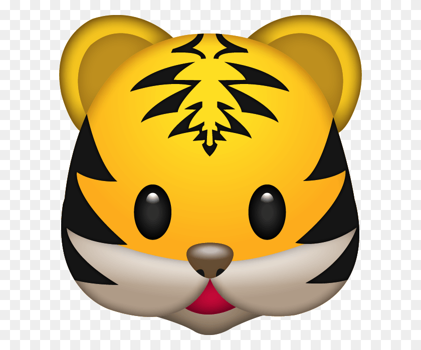 604x640 Tiger Emoji, Plant, Pillow, Cushion HD PNG Download