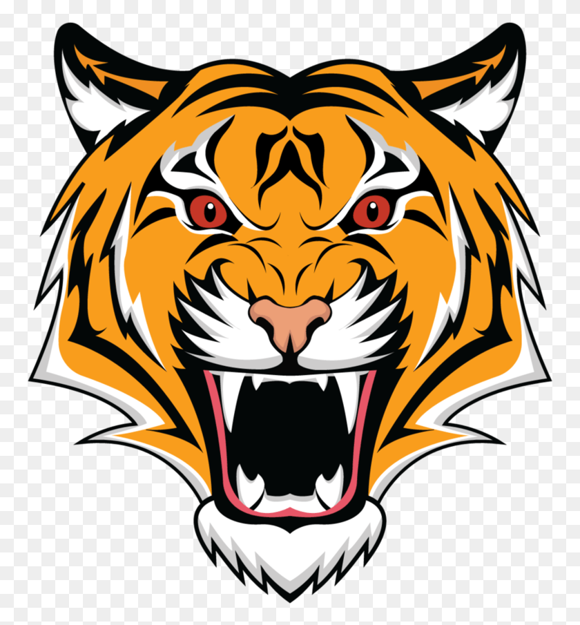 763x845 Tiger Logo Tiger Logo In, Wildlife, Mammal, Animal HD PNG Download