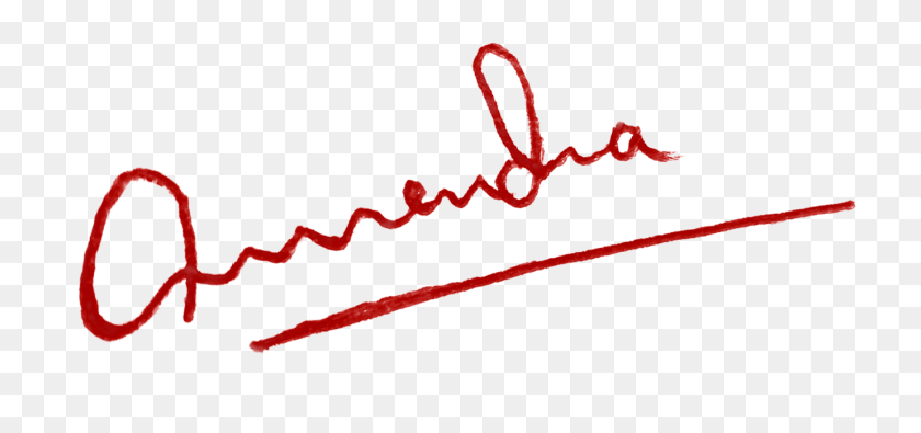 1380x593 Descargar Png Tiger Raj Amrendra Signature Red Amrendra Signature, Heart, Hanger Hd Png