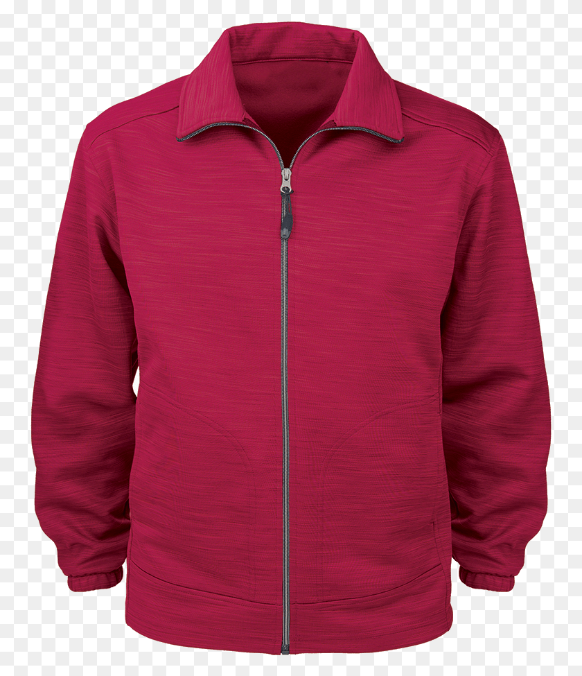 753x915 Tiger Stripe Fleece Full Zip Jacket Red Polar Fleece, Clothing, Apparel, Sleeve Descargar Hd Png