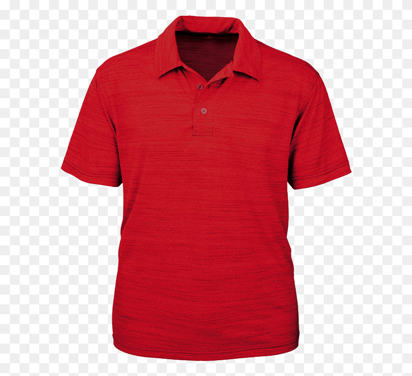 594x706 Tiger Stripe Moisture Wicking Polo Red Polo Shirt, Clothing, Apparel, Shirt Descargar Hd Png