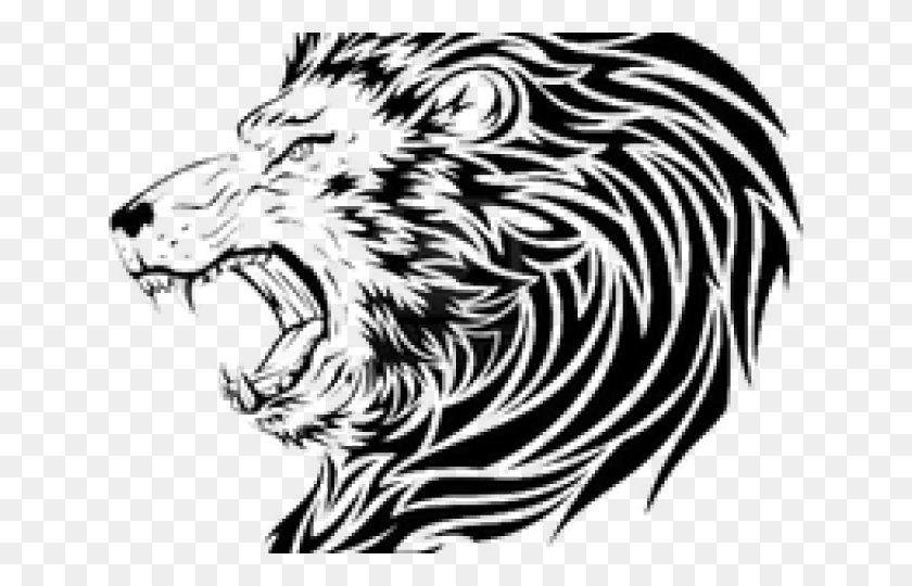 640x480 Тату Тигр На Прозрачном Фоне Татуировка Голова Льва, Паутина, Люстра, Лампа Png Скачать