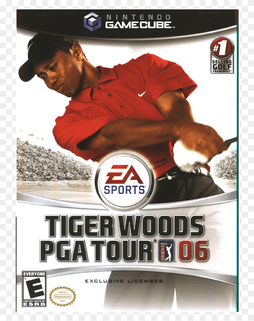 738x1001 Tiger Woods Pga Tour 2006 Xbox, Advertisement, Poster, Flyer HD PNG Download