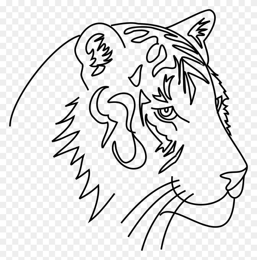1263x1280 Tigercatanimalferal Gambar Ilustrasi Hewan Harimau, Серый, Мир Варкрафта Png Скачать