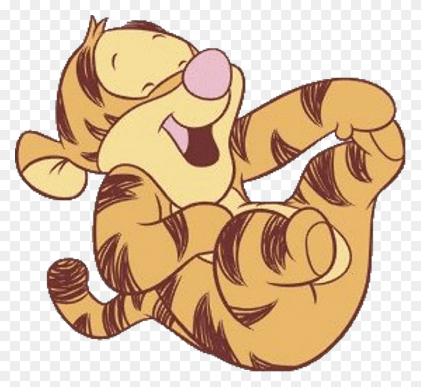 1024x936 Tigger Pooh Tigre Poohbear Winniethepooh Disney Baby Tigger Colorear, Animal, Mamífero, Fauna Y Hd Png Descargar