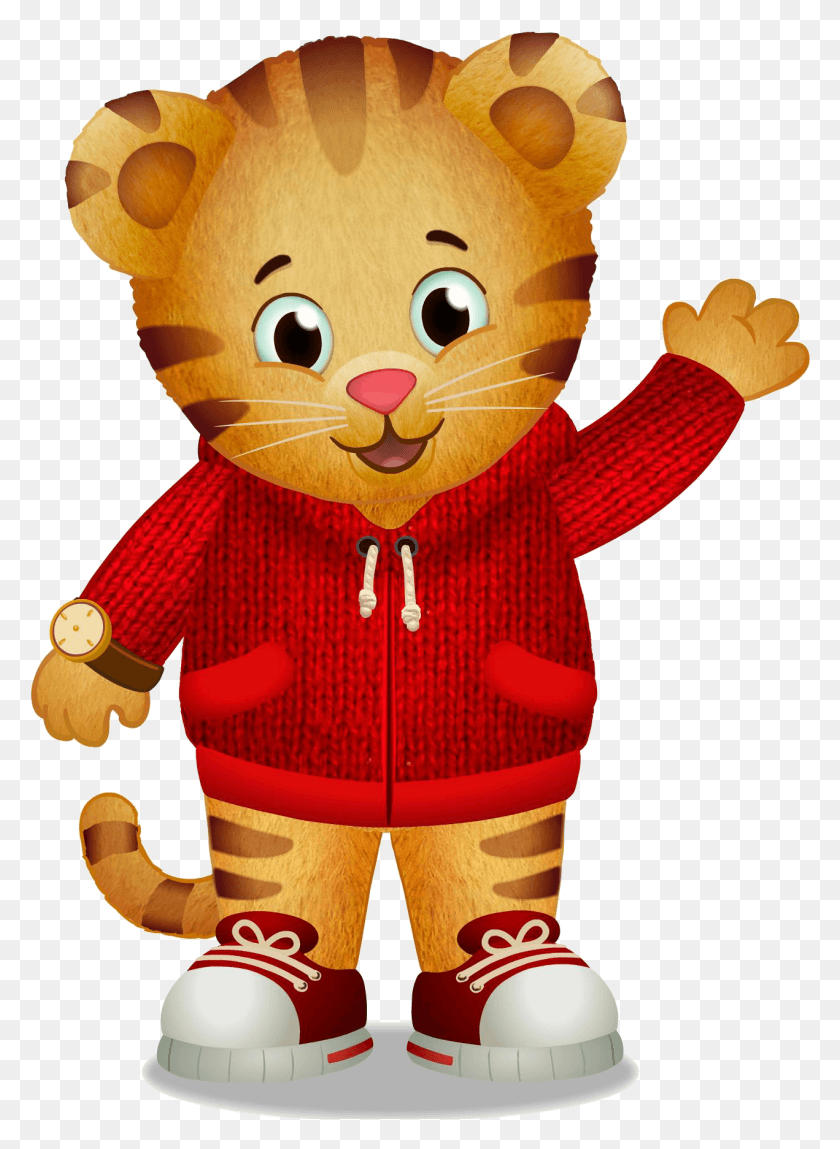 1271x1776 Tigres Clipart Red Tiger Daniel Tiger, Toy, Mascot, Plush HD PNG Download