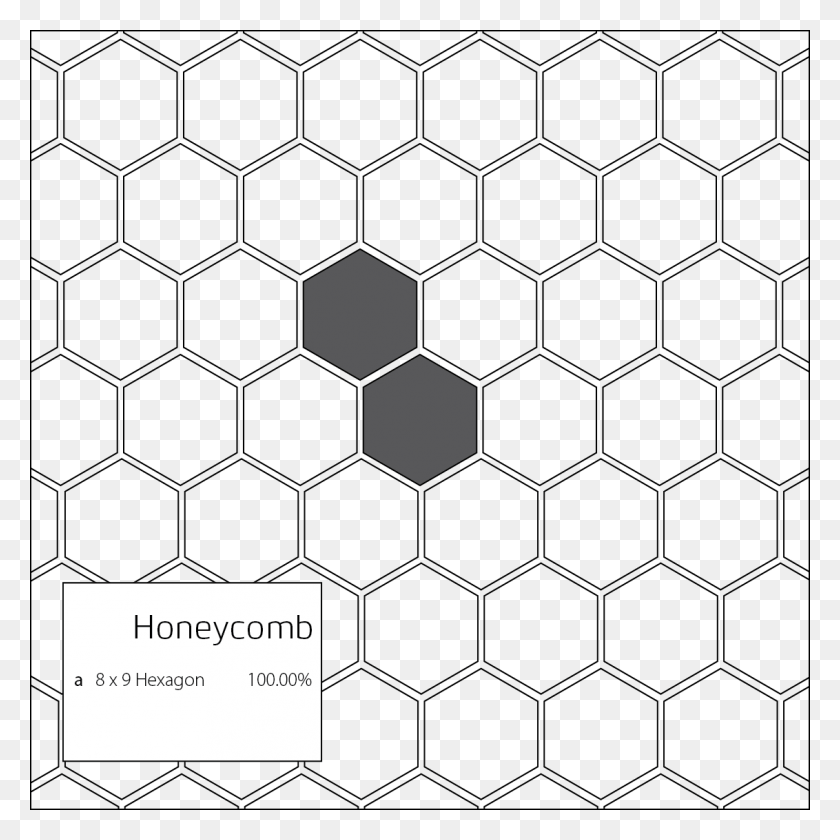 1132x1132 Tile Pattern Honeycomb Pattern, Food, Honey, Rug Descargar Hd Png