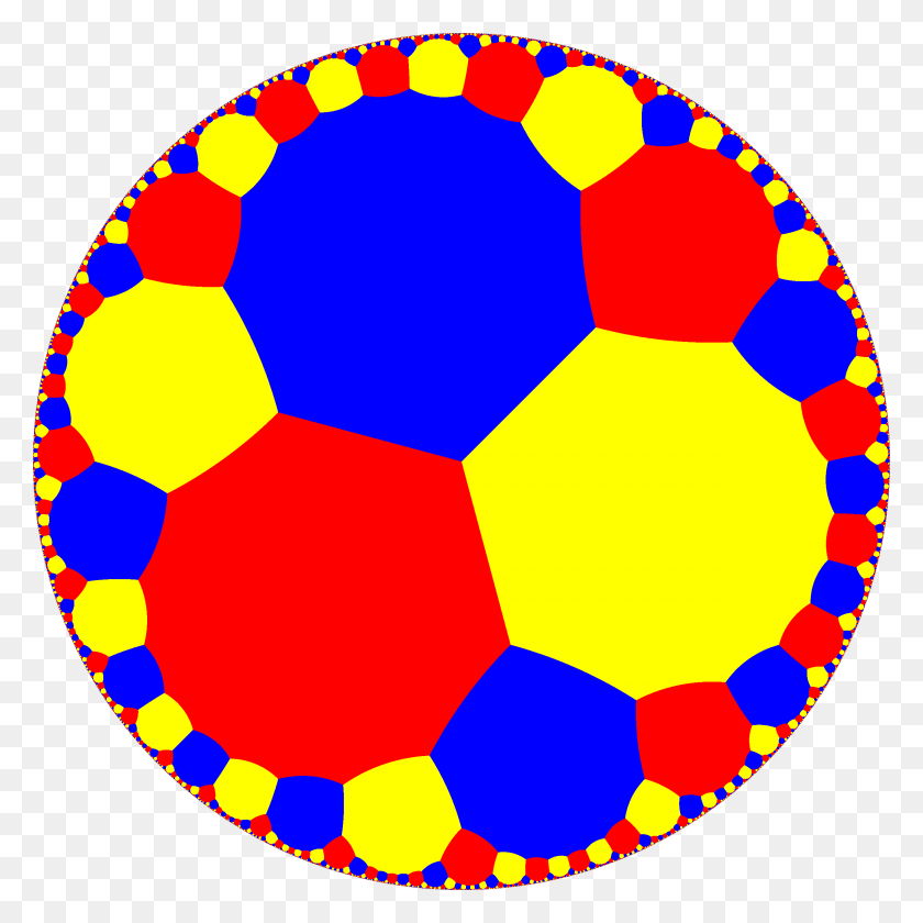 2520x2520 Tiling 666 7 Tessellation, Soccer Ball, Ball, Soccer HD PNG Download