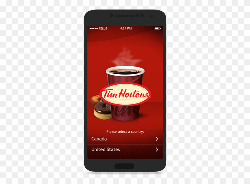 281x559 Tim Hortons, Mobile Phone, Phone, Electronics HD PNG Download