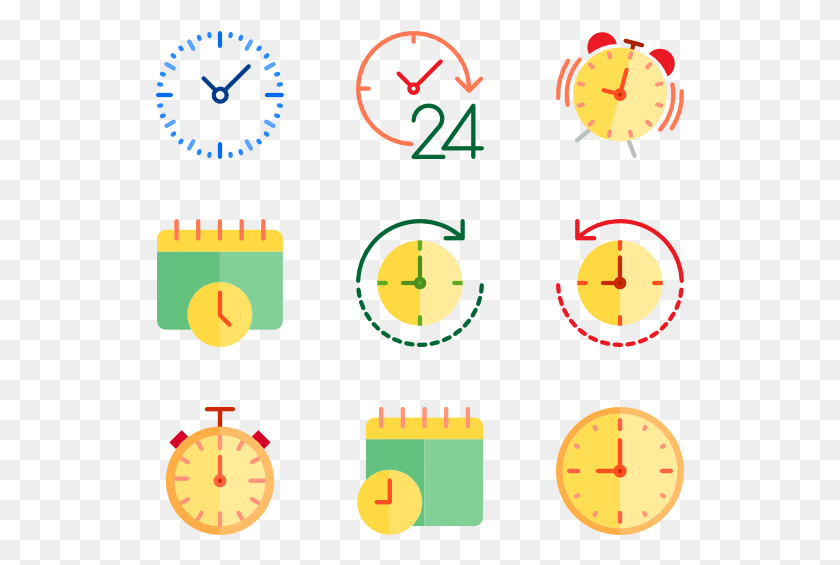 529x505 Time, Number, Symbol, Text HD PNG Download