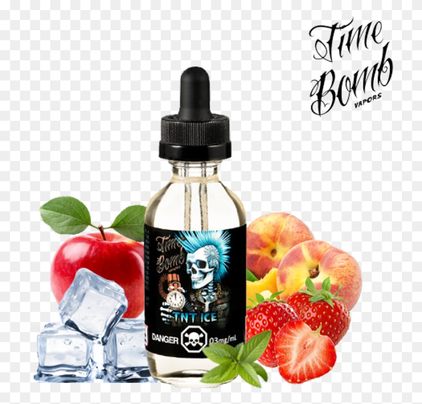 726x743 Time Bomb E Juice, Plant, Bottle, Flower HD PNG Download
