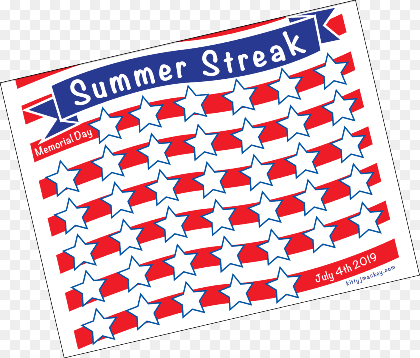 Time For The Summer 2019 Streak, Flag, Text PNG