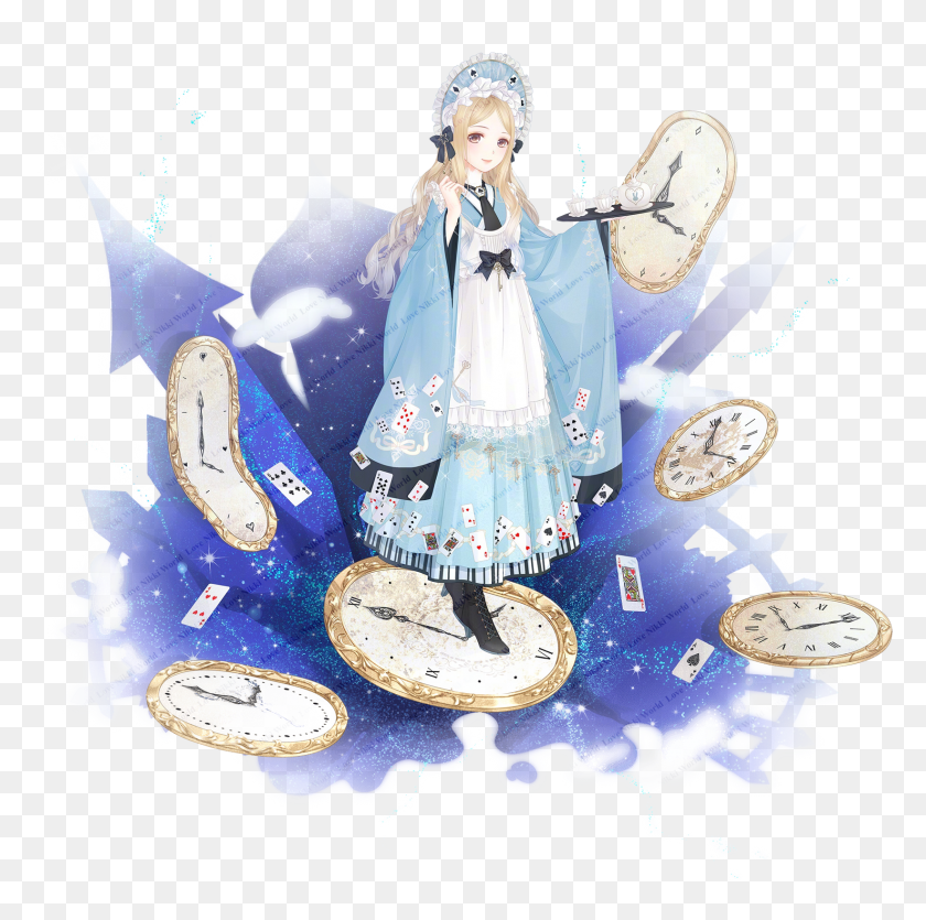 1643x1634 Time Gate Love Nikki Lilith Kingdom Suits, Chandelier, Lamp, Figurine HD PNG Download