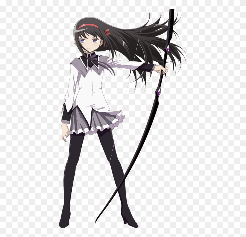 437x750 Time Manipulating Magical Girl Versus Vampire Terminator Zodiac Signs As Madoka Magica Characters, Archer, Archery, Sport HD PNG Download