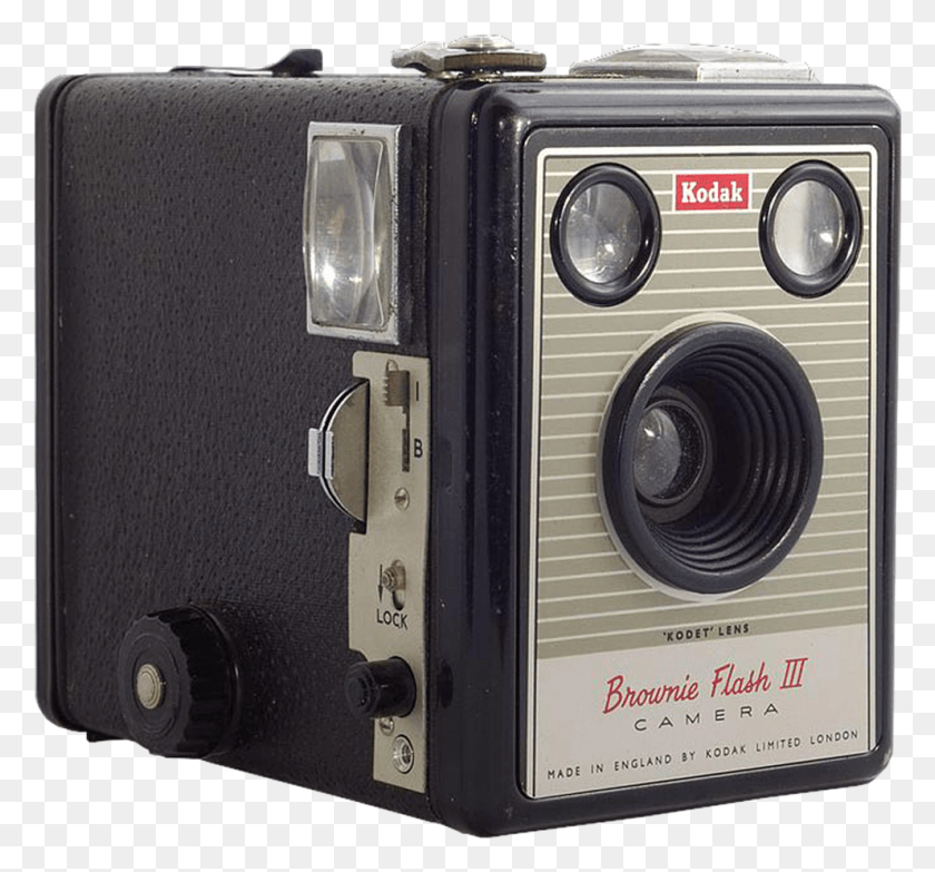992x920 Time Names Kodak And Polaroid Cameras Two Of The 39most Kodak Brownie Flash, Camera, Electronics, Digital Camera HD PNG Download