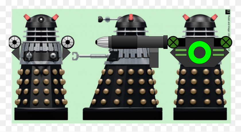 957x493 Time War Dalek Time Controller, Weapon, Weaponry, Fire Hydrant HD PNG Download