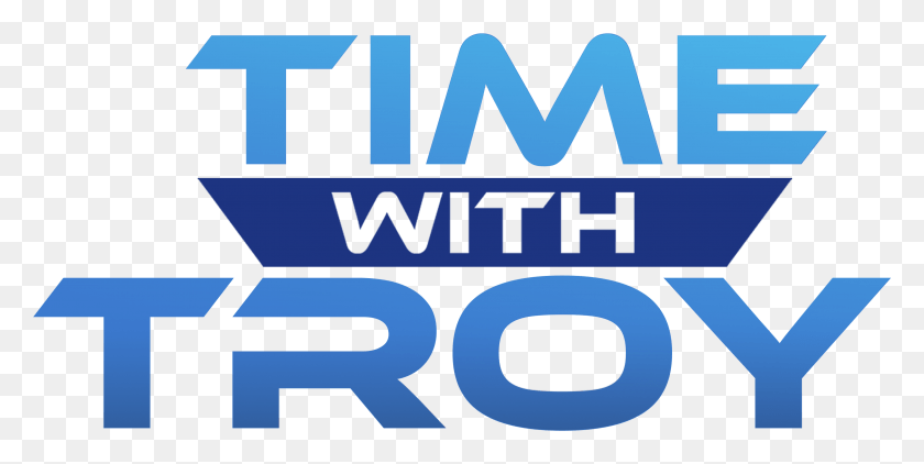 3403x1581 Time With Troy Electric Blue, Word, Text, Label HD PNG Download