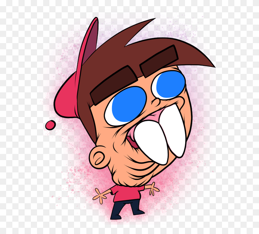 600x700 Timmy Turner Dank Fairly Odd Parents, Helmet, Clothing, Apparel HD PNG Download