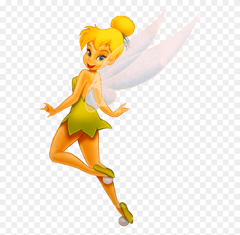 563x765 Tinker Bell Peter Pan Fairies The Walt Peter Pan Fairy, Graphics, Toy HD PNG Download