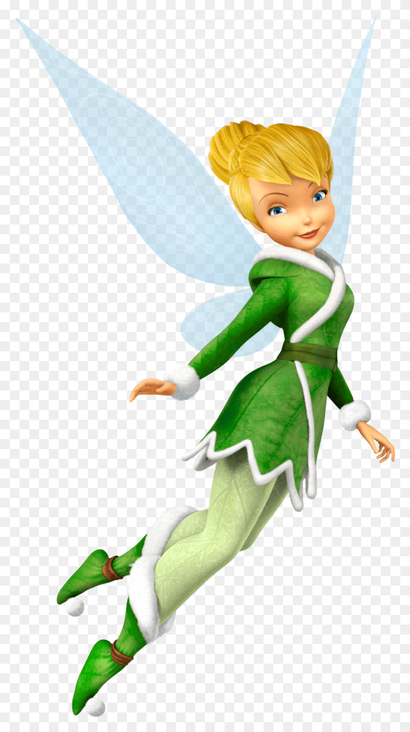 1094x2020 Tinkerbell Fairy Cartoon Tinkerbell, Green, Figurine, Elf HD PNG Download